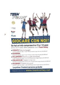 Scopri di più sull'articolo 19.09.17 Riparte l’attività del Minivolley!!!!