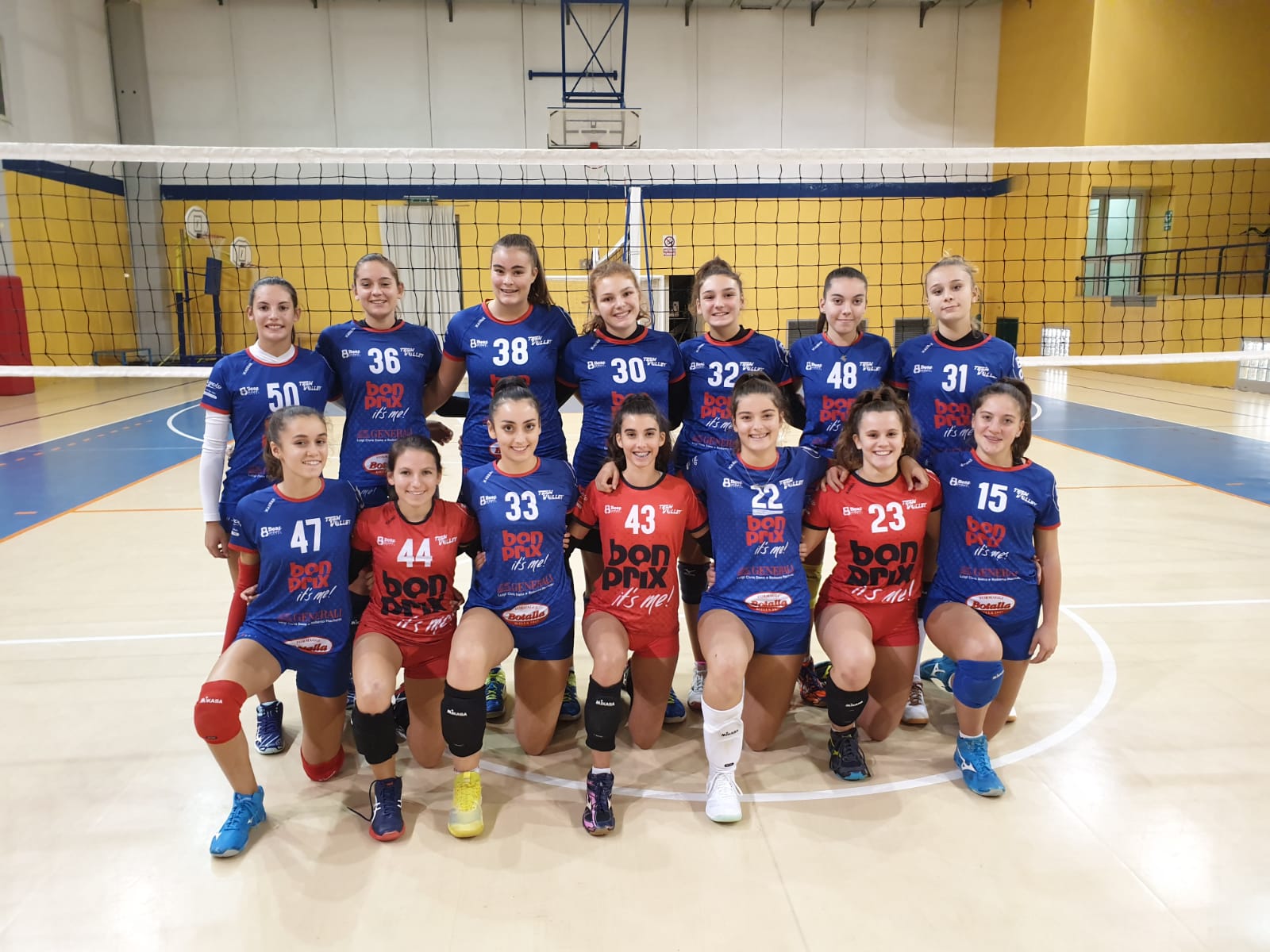2.12.2019 – Bonprix U16 cede a Rivarolo contro l’Union Volley