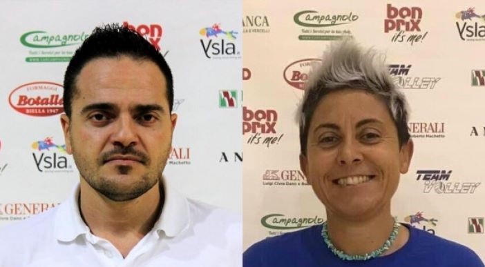 Al momento stai visualizzando Il TeamVolley conferma in blocco lo staff tecnico. Restano al timone Fabrizio Preziosa e Ombretta Guerra