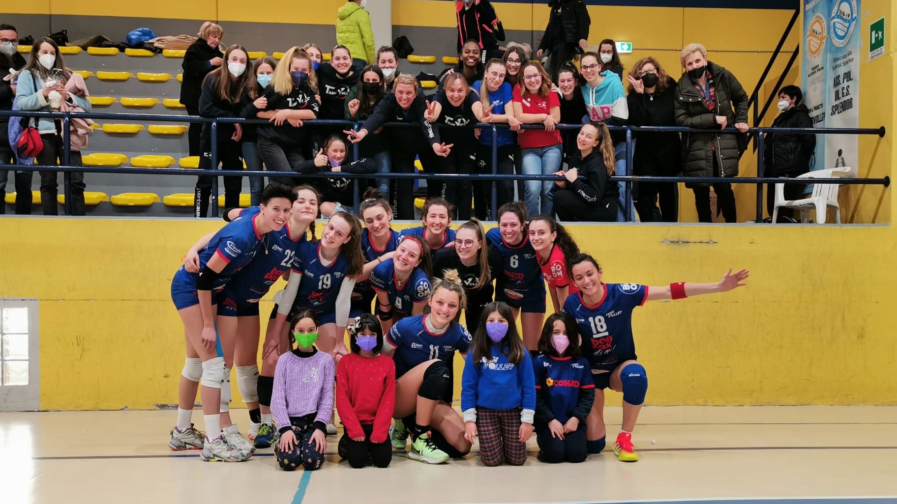 Scopri di più sull'articolo Dopo lo scivolone di sabato scorso a Omegna il bonprix TeamVolley torna a splendere: contro Verbania finisce 3-0