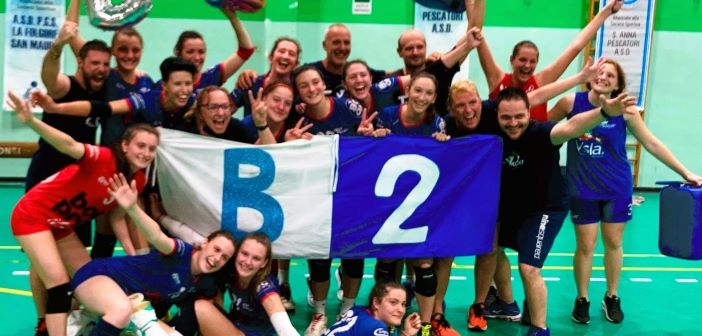 Scopri di più sull'articolo Si scrive 3-0, si legge B2: bonprix TeamVolley vince a San Mauro T.se e vola nella categoria superiore