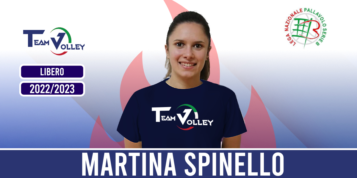 Al momento stai visualizzando Cantiere TeamVolley: settimo sigillo del ds Motto che firma il libero Martina Spinello in arrivo da Omegna