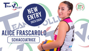 Scopri di più sull'articolo Alice Frascarolo al TeamVolley