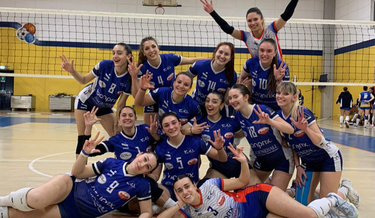 Al momento stai visualizzando Secondo set-point per la salvezza: Il Bonprix Teamvolley piega Agrate