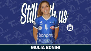 Scopri di più sull'articolo B… (Anche) come “BONNY”: Confermata Giulia Bonini