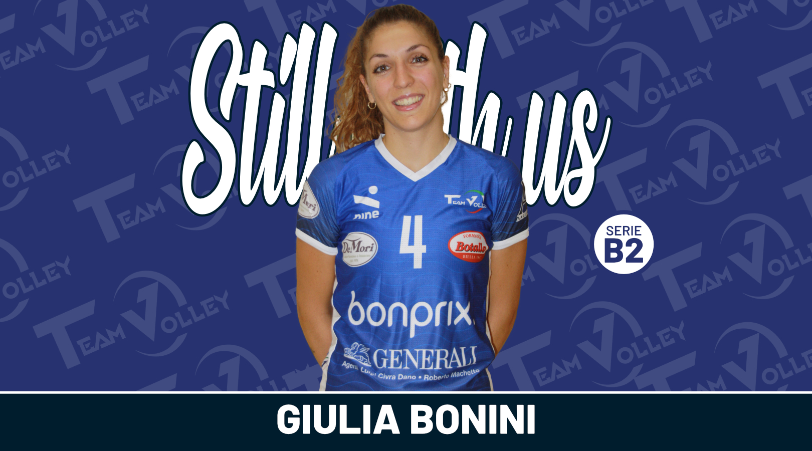 Al momento stai visualizzando B… (Anche) come “BONNY”: Confermata Giulia Bonini