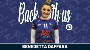 Scopri di più sull'articolo Da Bonny a… Benny! Daffara torna al Teamvolley