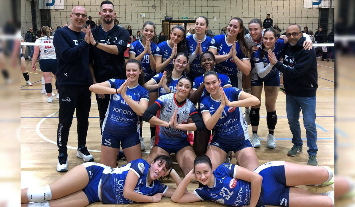 Al momento stai visualizzando Botalla Teamvolley ancora perfetto, il punto sul vivaio biancoblù