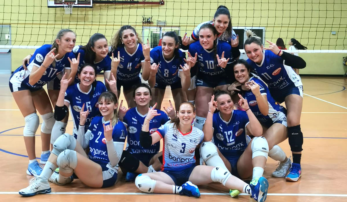 Al momento stai visualizzando Il bonprix Teamvolley espugna Milano! Prima vittoria in trasferta
