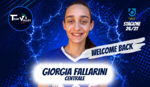 Scopri di più sull'articolo Ogni viaggio è un ritorno: Giorgia Fallarini di nuovo al Teamvolley